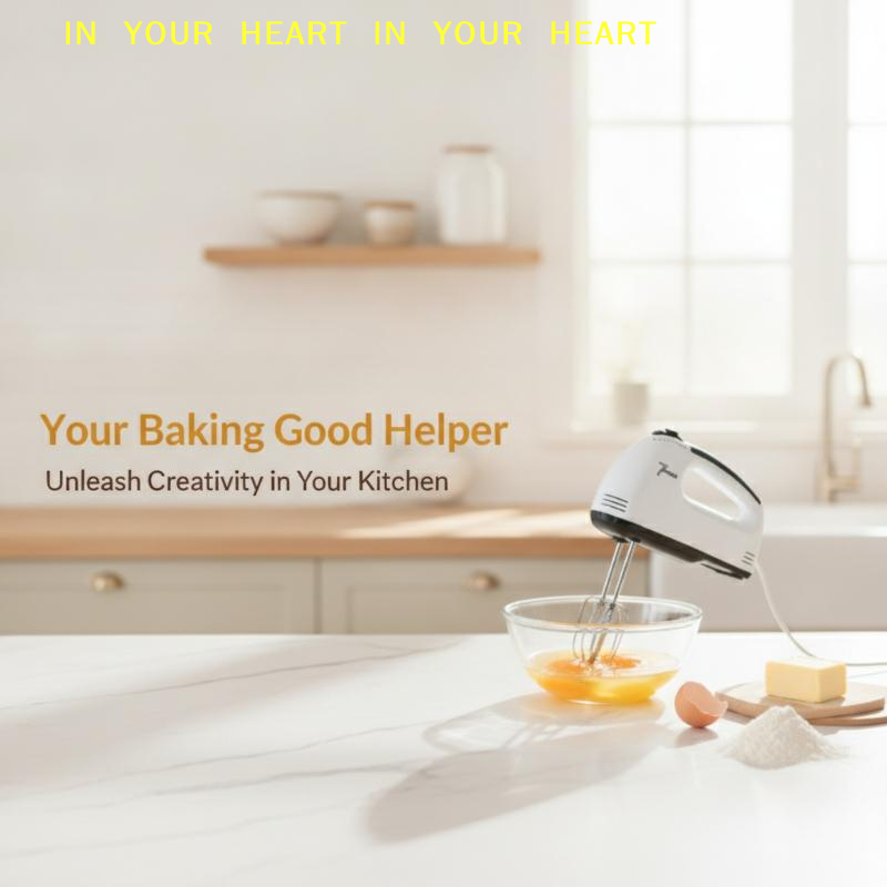 X Nutrition - 【X】Electric Hand Mixer Portable 7-Speed 4