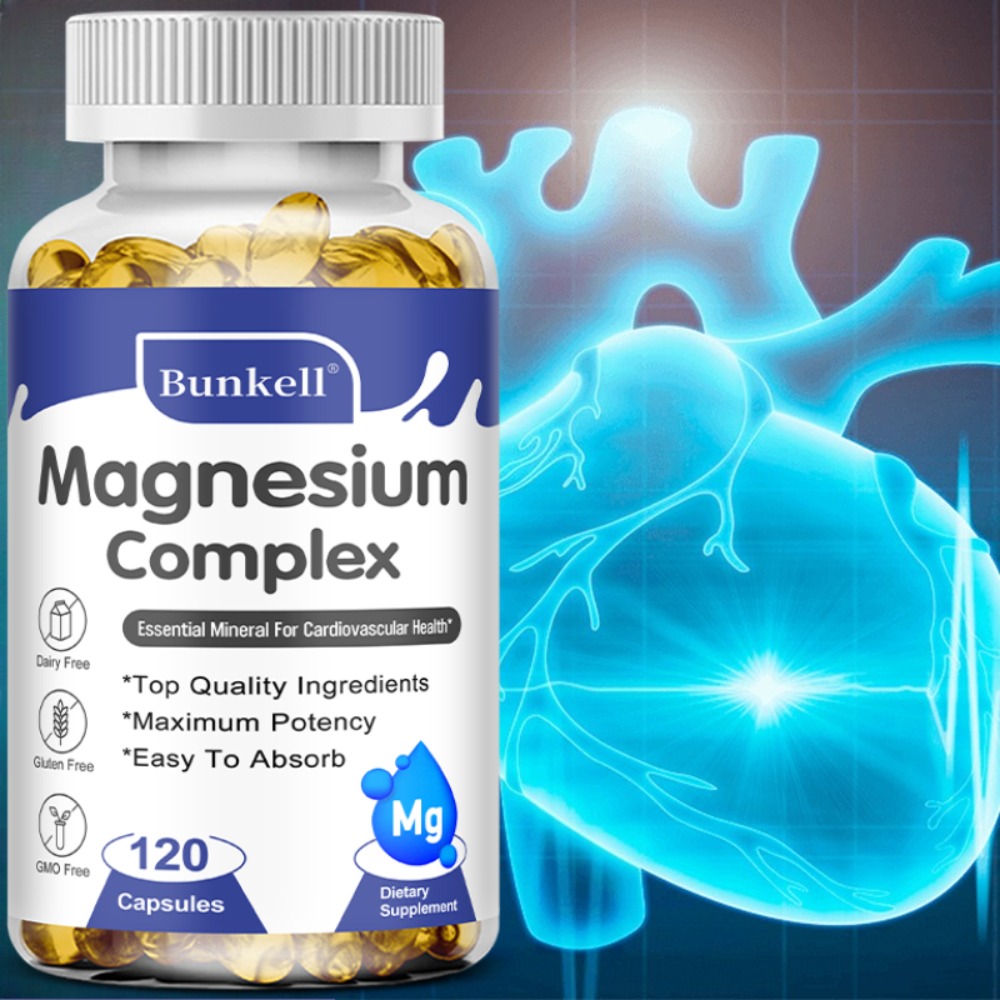 Magnesium Glycinate Capsule - Magnesium Glycinate - Nerves System, Sleep