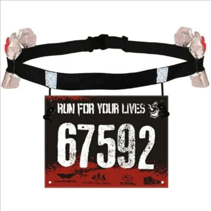 Nutrition Gym - Running Race Number Belt Waist Pack