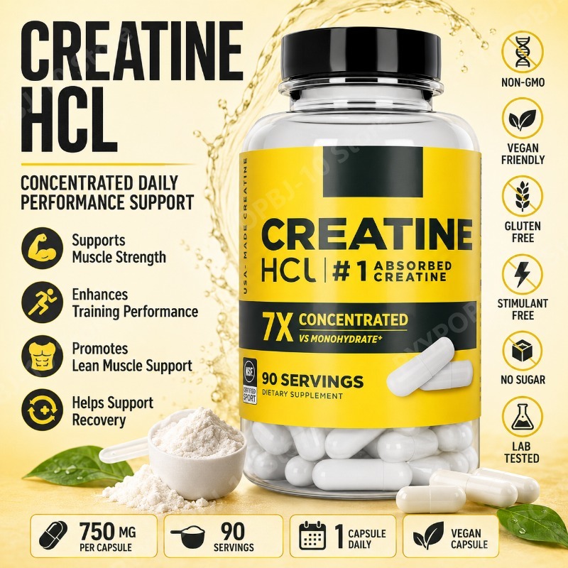 Creatine HCl 750mg 90 Capsules - đánh giá và giá Nutrition Of Fitness