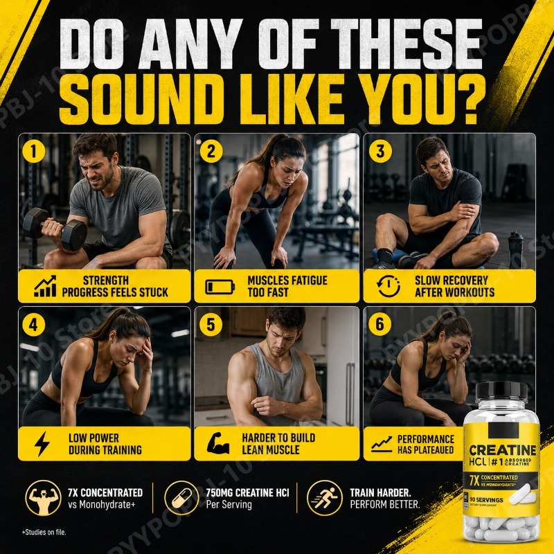 Creatine HCl 750mg 90 Capsules - đánh giá và giá Nutrition Of Fitness