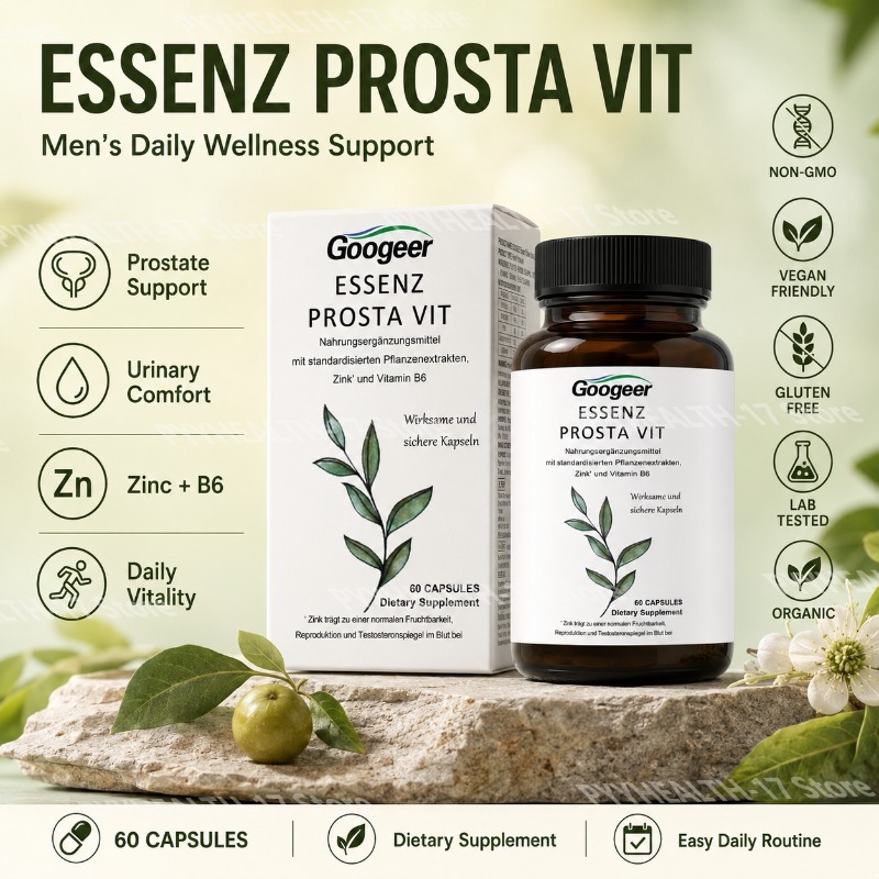 Googeer Essenz Prosta Vit Caps - đánh giá và giá Nutrition Zinc