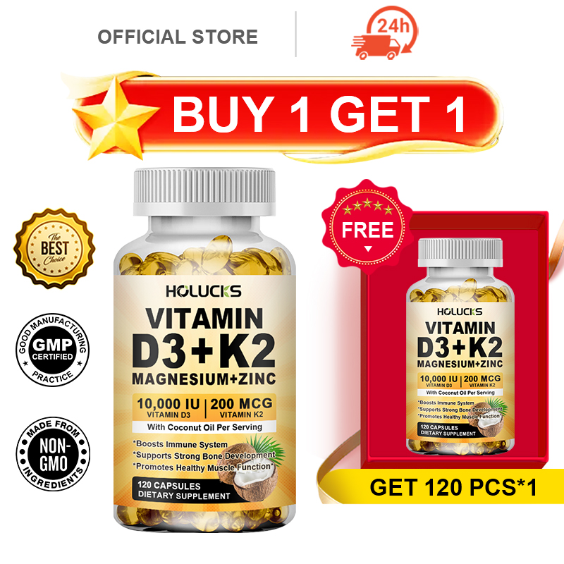 Buy 1 Get 1 Free! Vitamin D3+K - đánh giá và giá Magnesium Glycinate Capsule