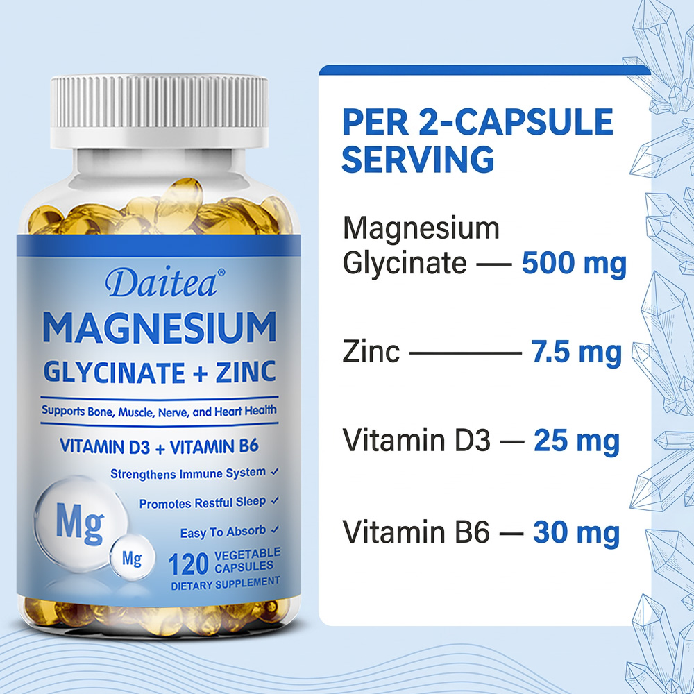 Magnesium Glycinate + Zinc - I - đánh giá và giá Magnesium Glycinate Capsule