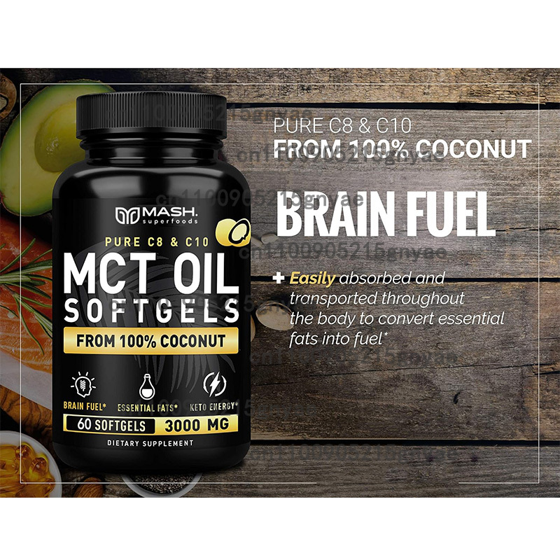 MCT Oil 3600 Mg C8 C10 Capsule - đánh giá và giá Mct Oil Coconut