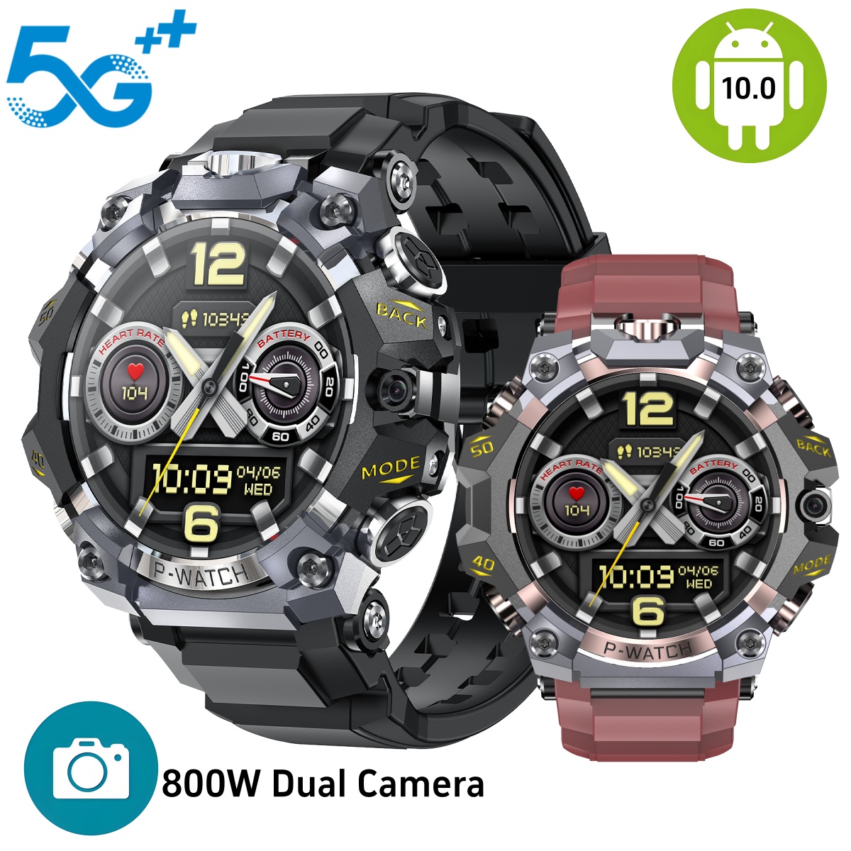 Q668 Smartwatch Android 10.0 1 - đánh giá và giá Nutrition Gym