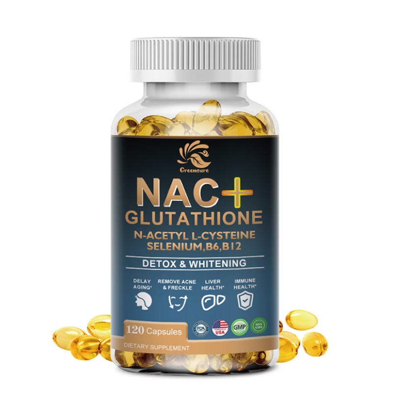 Greensure NAC Glutathione Caps - đánh giá và giá Nac N Acetyl Cysteine