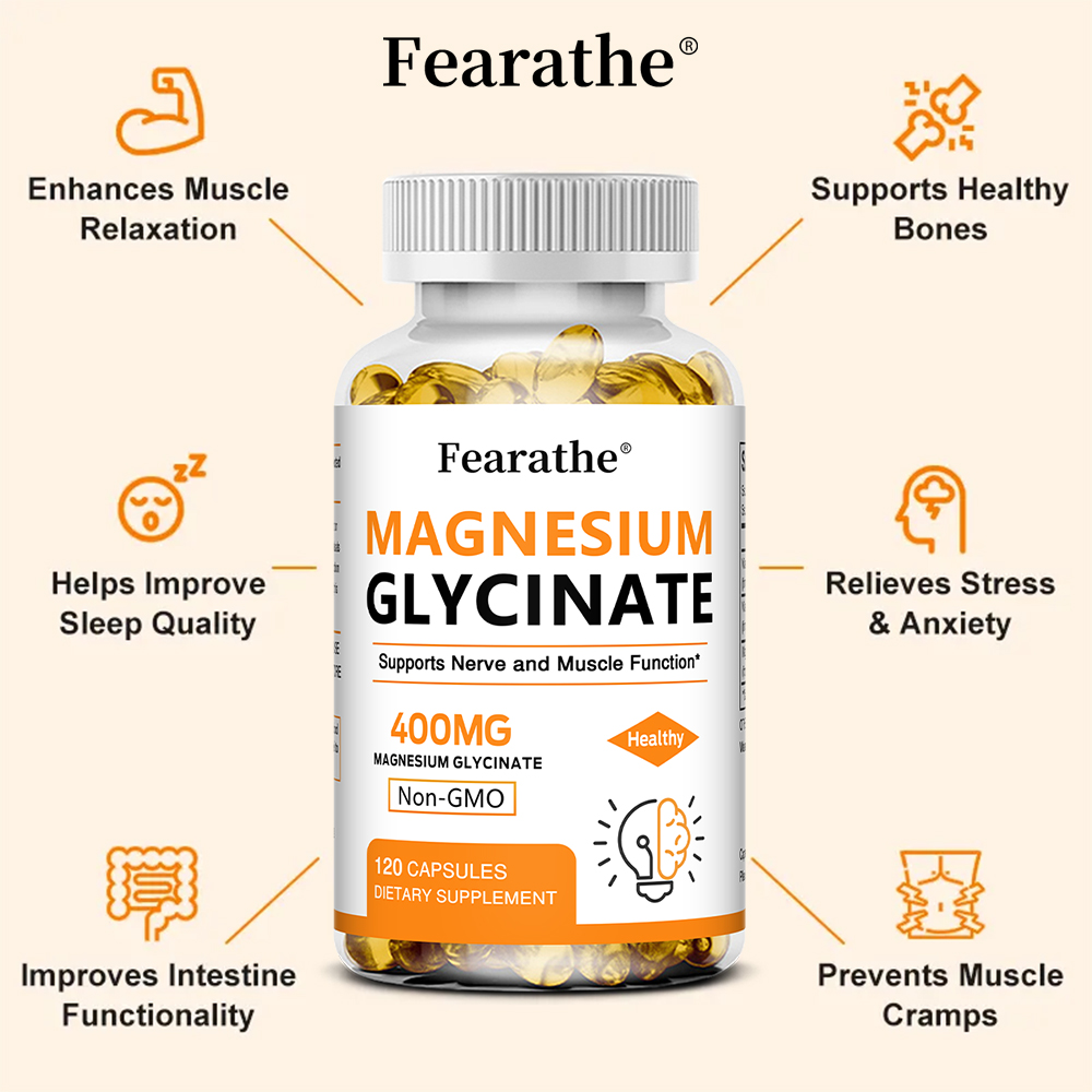 Magnesium Glycinate 400mg Caps - đánh giá và giá Magnesium Glycinate Capsule