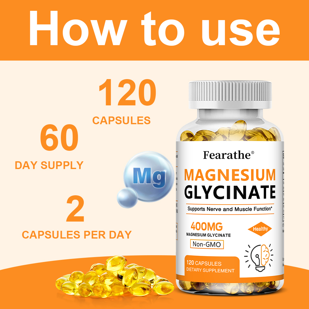 Magnesium Glycinate 400mg Caps - đánh giá và giá Magnesium Glycinate Capsule