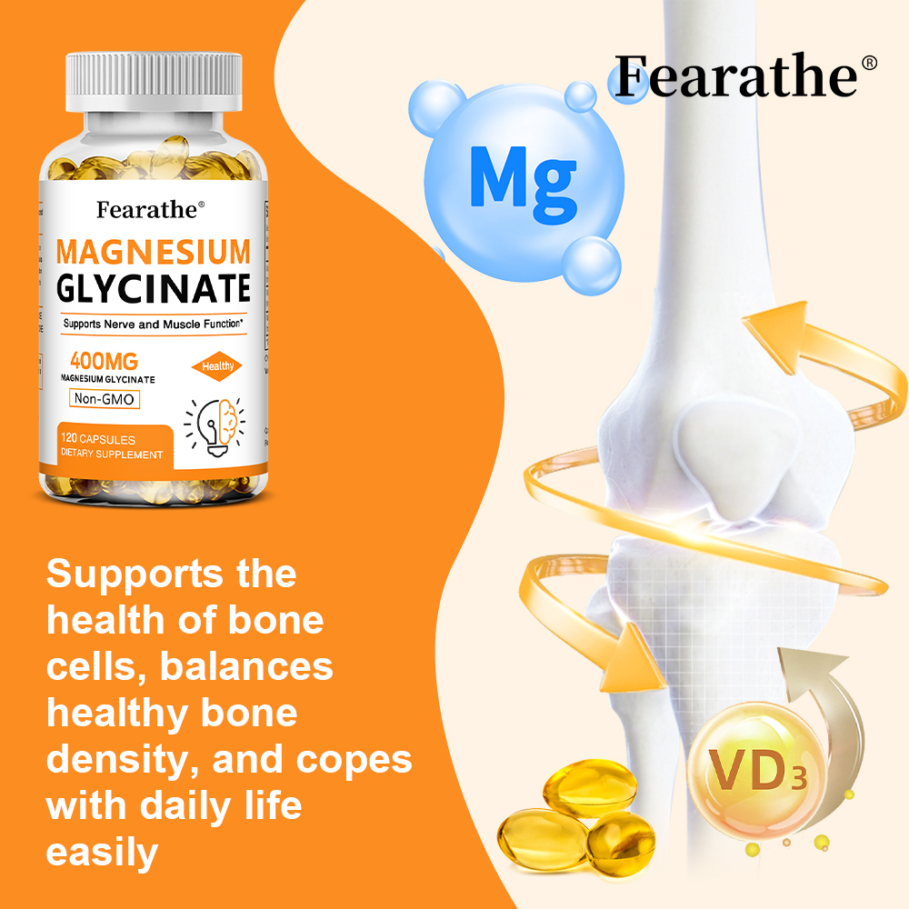 Magnesium Glycinate 400mg Caps - đánh giá và giá Magnesium Glycinate Capsule