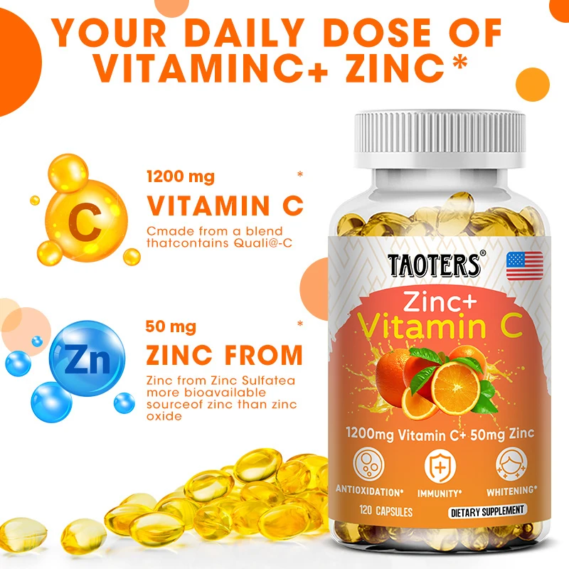 Taoters Vitamin C + Zinc Suppl - đánh giá và giá Nutrition Zinc