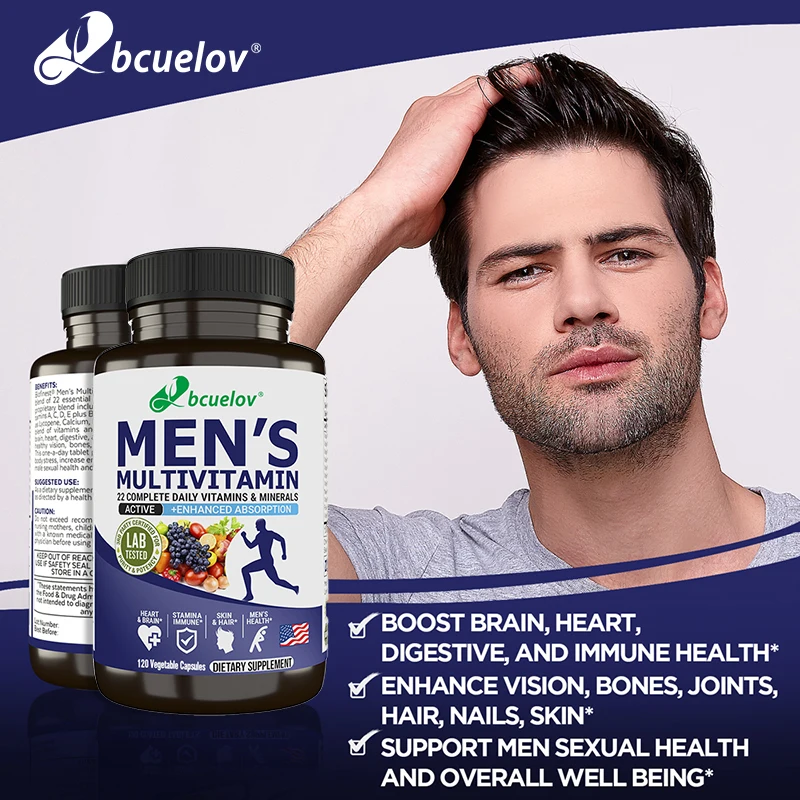 Bcuelov Men's Vitamin and Mine - đánh giá và giá Nutrition Zinc