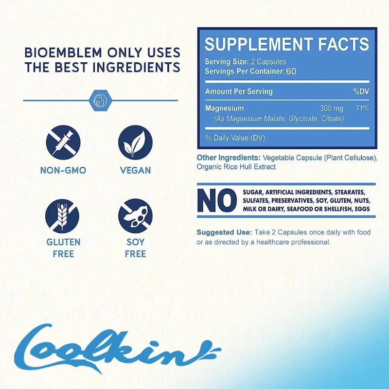 Magnesium Complex Supplement - - đánh giá và giá Magnesium Glycinate Capsule