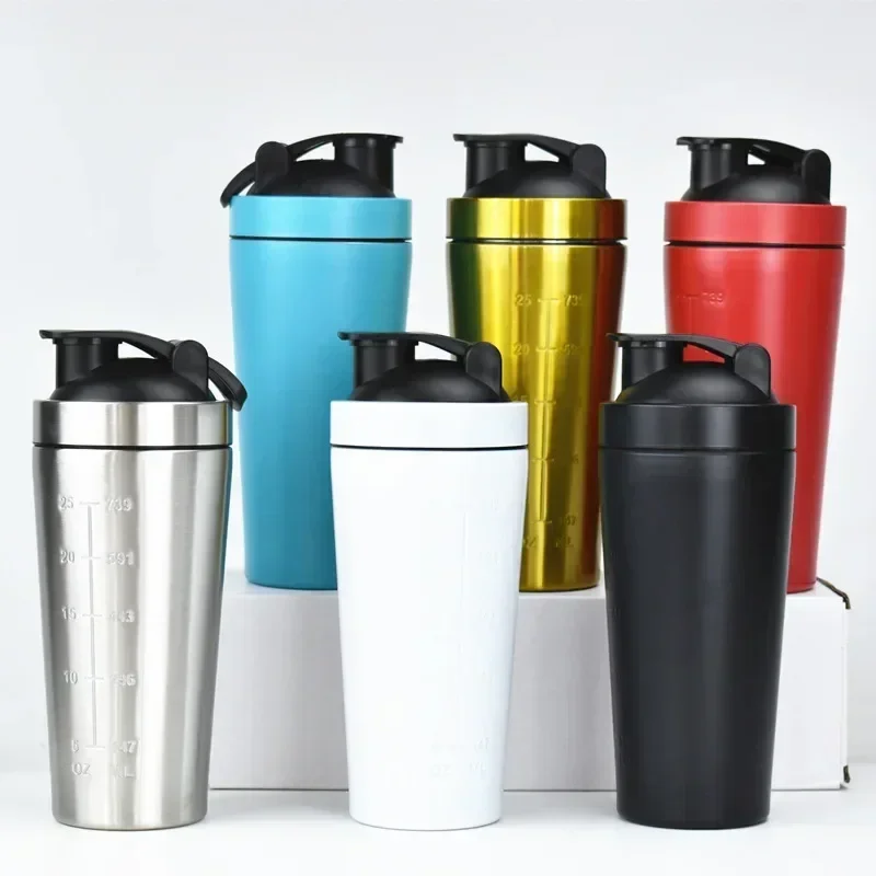 Stainless Steel Protein Shaker - đánh giá và giá Nutrition Of Fitness