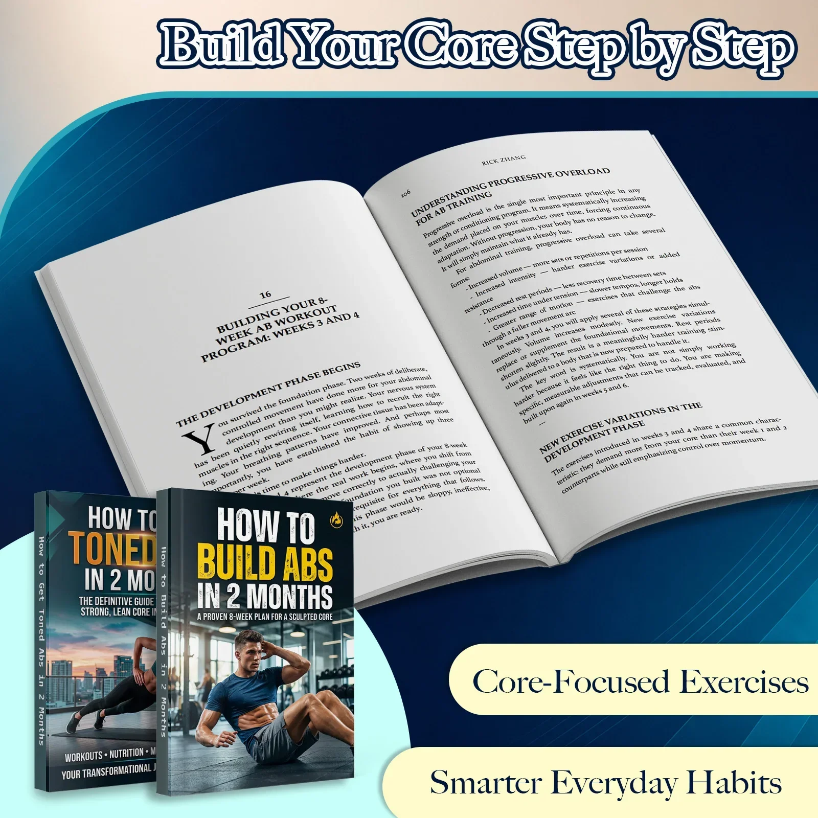 2-Book Abs Training Guide Set  - đánh giá và giá The Nutrition Fitness