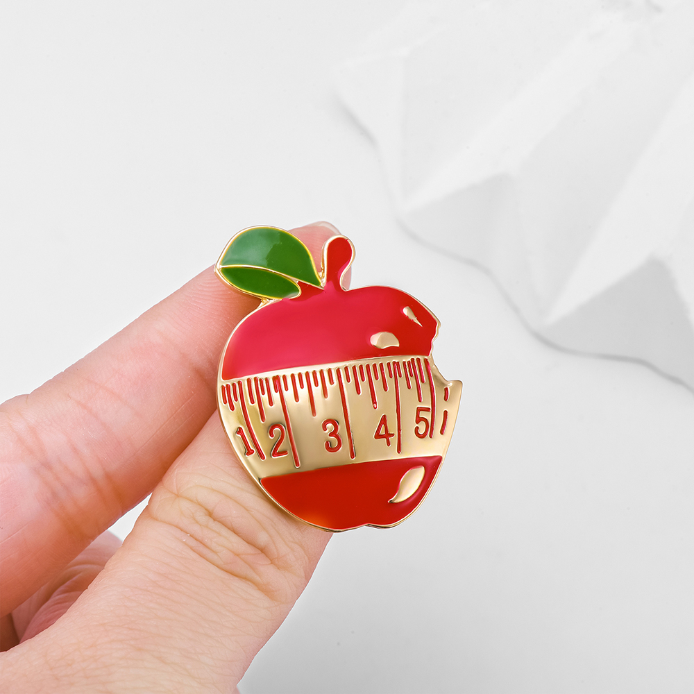 Nutrition Apple Enamel Brooch  - đánh giá và giá Nutrition Zinc