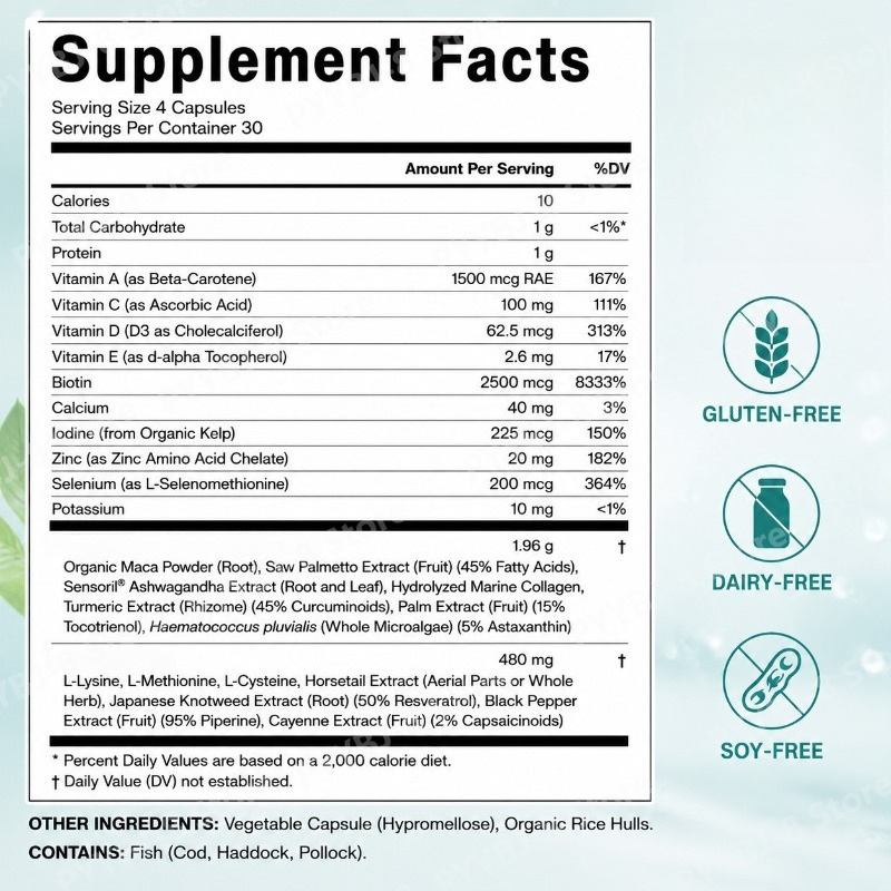 Daily Hair and Scalp Nutrition - đánh giá và giá Nutrition Zinc