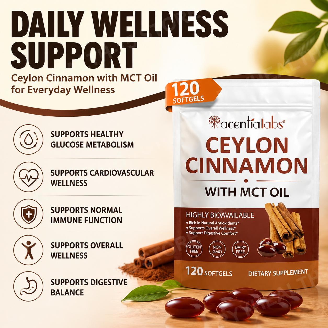 Ceylon Cinnamon with Coconut M - đánh giá và giá Mct Oil Coconut