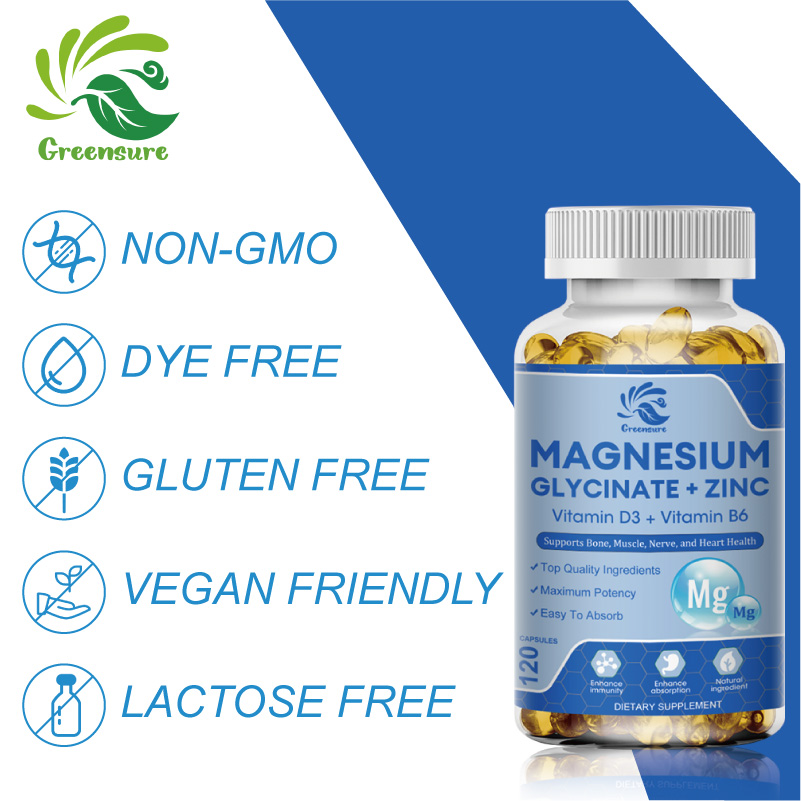Magnesium Glycinate & Zinc 500 - đánh giá và giá Magnesium Glycinate Capsule