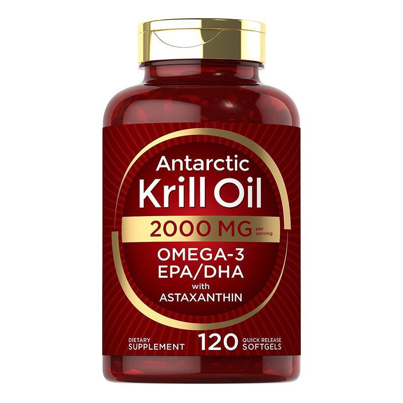Krill oil soft capsules supple - đánh giá và giá Nutrition Of Fitness