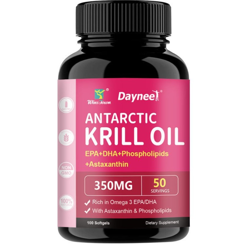 Krill oil soft capsules supple - đánh giá và giá Nutrition Of Fitness