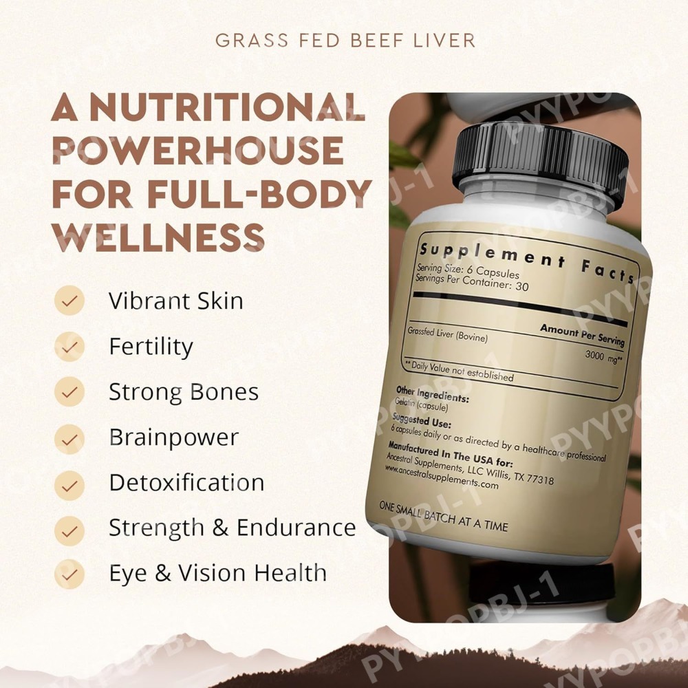 Grassfed Beef Liver Capsules 5 - đánh giá và giá Nutrition Zinc