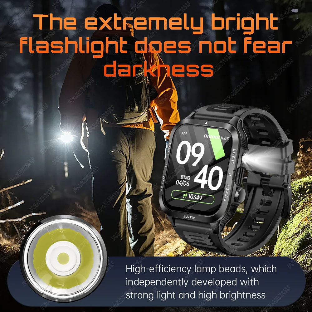 Military Grade SmartWatch Men  - đánh giá và giá Nutrition Gym