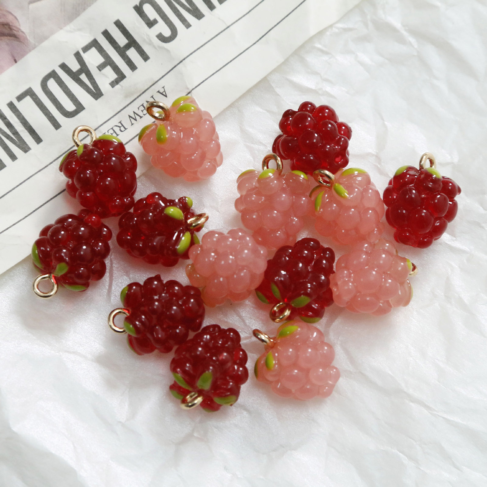 2PCs 3D Resin Charms Grape Fru - đánh giá và giá X Nutrition
